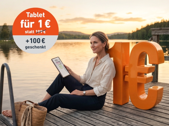 Aktionsbundle – AZ Digital inkl. Tablet