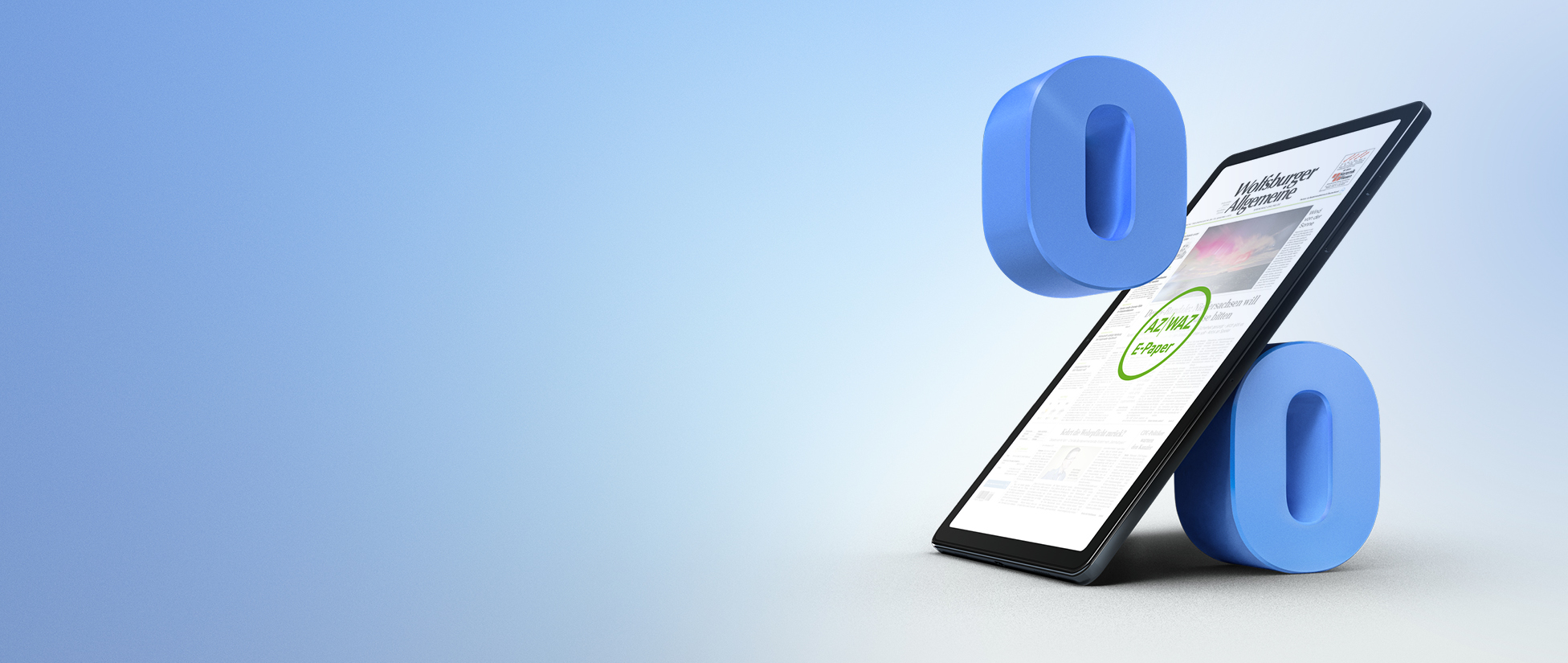 AZ/WAZ mit Galaxy Tab A9+ zum Sonderpreis.